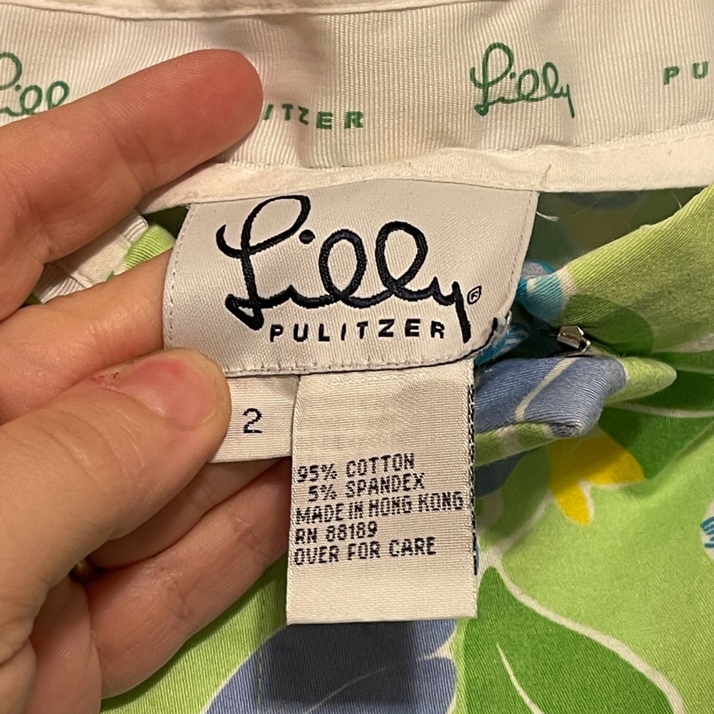 Lilly Pulitzer Vintage White Label Pants - Picture 7 of 7